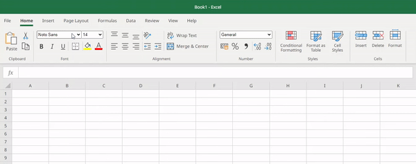 Build Your Own Excel Clone HTML and CSS Tutorial.gif